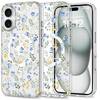 Telefoniümbris Tech-Protect MagMood MagSafe, Apple iPhone 16, spring flowers