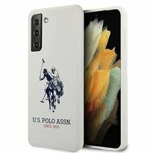 Telefoniümbris U.S. Polo Assn. USHCS21MSLHRWH, Samsung Galaxy S21+, valge