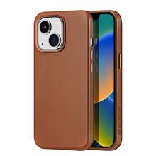 Dux Ducis Naples ümbris, Apple iPhone 14 Plus, magnetiline nahast, MagSafe, pruun