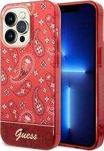 Telefoniümbris Guess GUHCP14XHGBNHR Bandana Paisley, Apple iPhone 14 Pro Max, punane
