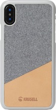 Krusell Tanum ümbris, Apple iPhone XS, nude