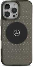 Telefoniümbris Mercedes MB Case Star Pattern, Apple iPhone 16 Pro, must
