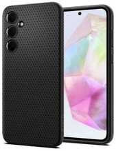 Telefoniümbris Spigen Liquid Air, Samsung Galaxy A35 5G, matt must