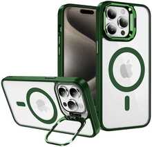 Telefoniümbris Protect Kickstand Mag Case, Apple iPhone 14 Pro Max, roheline