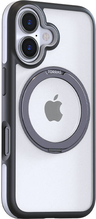 Telefoniümbris Torras Ostand R Fusion, Apple iPhone 16 Plus, must