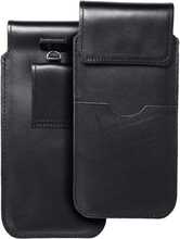 Universaalne nahast ümbriskott Royal Flap Pocket, must, suurus 2XL+ kõrge