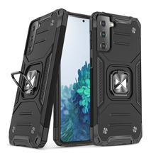 Wozinsky Ring Armor Tough Hybrid ümbris magnetiga, Samsung Galaxy S22+ (S22 Plus), must
