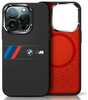 Telefoniümbris BMW BMHMP16X23SAXK Silikon Middle Stripe MagSafe, Apple iPhone 16 Pro Max, must
