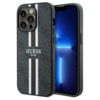 Telefoniümbris Guess 4G Printed Stripes MagSafe GUHMP15XP4RPSK, iPhone 15 Pro Max, must