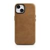 Telefoniümbris iCarer Oil Wax Premium Leather WMI14220703-TN, Apple iPhone 14 Plus, pruun