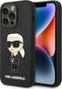 Telefoniümbris Karl Lagerfeld Silicone Ikonik KLHCP14XSNIKBCK, Apple iPhone 14 Pro Max, must