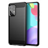 Painduv TPU ümbris Hurtel Carbon Case, Samsung Galaxy A72 4G, must