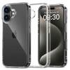 Telefoniümbris Tech-Protect FlexAir Hybrid, Apple iPhone 16, läbipaistev