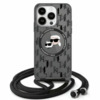 Telefoniümbris Karl Lagerfeld KLHMP16SHCKCKLCK, Apple iPhone 16 6.1, must