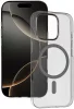 Transparent Slim MagSafe ümbris, Apple iPhone 16, graphite, Tel Protect