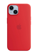 Apple Silicone Case with MagSafe MW5U3ZM/A, iPhone 14, (PRODUCT)RED