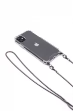 Evelatus silikoonümbris TPU rihmaga, Apple iPhone 11 Pro Max, hall