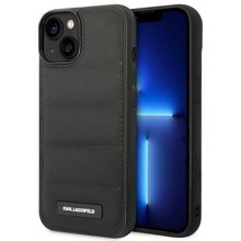 Telefoniümbris Karl Lagerfeld KLHCP14MPSQAK Puffy Elongated Logo, Apple iPhone 14 Plus, must