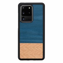 Telefoniümbris Man&Wood, Samsung Galaxy S20 Ultra, denim black