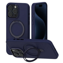 Telefoniümbris Mercury MagSafe Stand Silicone, Apple iPhone 15 Pro Max 6,7, sinine