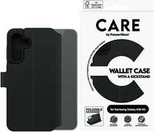 Telefoniümbris Panzer Glass CARE by PanzerGlass Feature Wallet Kickstand, Samsung Galaxy A56 5G, must