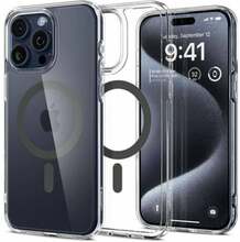 Telefoniümbris Spigen Ultra Hybrid Mag, Apple iPhone 15 Pro, grafiit