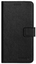Telefoniümbris Swissten Libro XL Universal Book Case, 158 x 80 mm, must