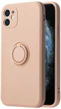 Vennus Silicone Ring ümbris, Xiaomi Redmi Note 12 5G/Poco X5, roosa