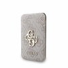 Telefoniümbris Guess 4G Metal Logo MagSafe Cardslot Stand, roosa