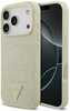 Telefoniümbris Guess Croco Triangle Logo MagSafe GUHMP17LPCRTHCD, iPhone 17 Pro, kuldne
