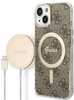 Telefoniümbris ja laadija Guess GUBPP14SH4EACSW, Apple iPhone 14, pruun
