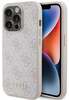 Telefoniümbris Guess GUHCP15LG4GFPI 4G Metal Gold Logo, Apple iPhone 15 Pro, roosa