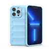 Telefoniümbris Magic Shield, Apple iPhone 13 Pro, painduv soomustatud, helesinine, Hurtel