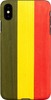 Telefoniümbris Man&Wood Apple iPhone XS Max, reggae black