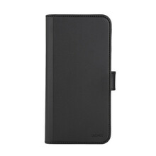 Telefoniümbris DELTACO 2-in-1, iPhone 15 Plus, magnetiline kate, must, MCASE-WIP1567