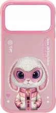 Telefoniümbris Nimmy Cool&Cute 2.0 Rabbit, Apple iPhone 17 Pro, roosa