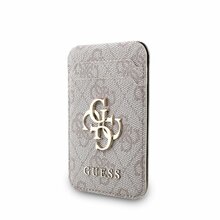 Telefoniümbris Guess 4G Metal Logo MagSafe Cardslot Stand, roosa