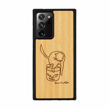 Telefoniümbris Man&Wood, Samsung Galaxy Note 20 Ultra, Cat with Fish