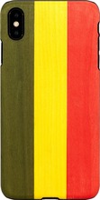 Telefoniümbris Man&Wood Apple iPhone XS Max, reggae black