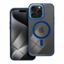 Telefoniümbris OEM Color Edge Mag Cover, iPhone 15 Pro Max, tumesinine