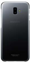Telefoniümbris Samsung Gradation Cover EF-AJ610CB, Samsung Galaxy J6 Plus, must