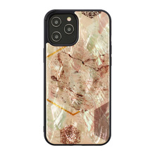 Telefoniümbris iKins, Apple iPhone 12/12 Pro, roosa marmor