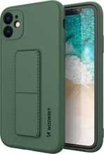Telefoniümbris Wozinsky Kickstand, Samsung Galaxy A72 4G, tume roheline