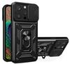 Hurtel Hybrid Armor Camshield ümbris, Apple iPhone 14 Pro Max, must