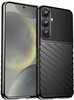 Telefoniümbris Hurtel Thunder Case, Samsung Galaxy S25 Plus, must