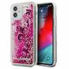 Telefoniümbris Karl Lagerfeld Glitter Floating Charms KLHCP12SROPI, Apple iPhone 12 mini, roosa