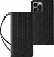 Telefoniümbris Magnet Strap Case, Samsung Galaxy S23, must