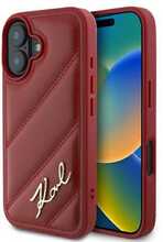 Telefoniümbris Karl Lagerfeld KLHCP16SPQDSMGR, Apple iPhone 16, punane
