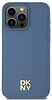 Telefoniümbris DKNY Leather Pattern Metal Logo MagSafe DKHMP15SPSHRPSB, iPhone 13/14/15 6.1, sinine