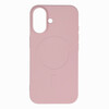 Telefoniümbris Hurtel Liquid Silicone Case MagSafe, Apple iPhone 16, heleroosa